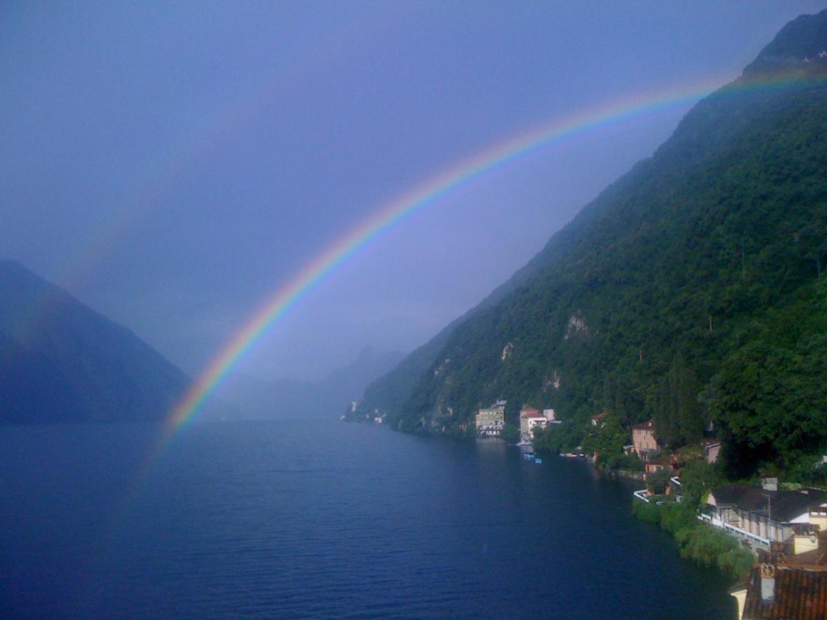 Oria Lugano Lake, Il Nido Dell'Aquila Eksteriør billede