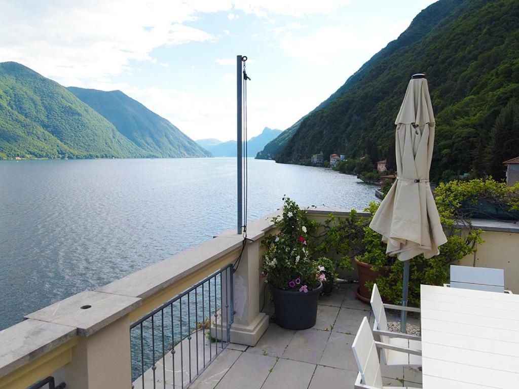Oria Lugano Lake, Il Nido Dell'Aquila Eksteriør billede